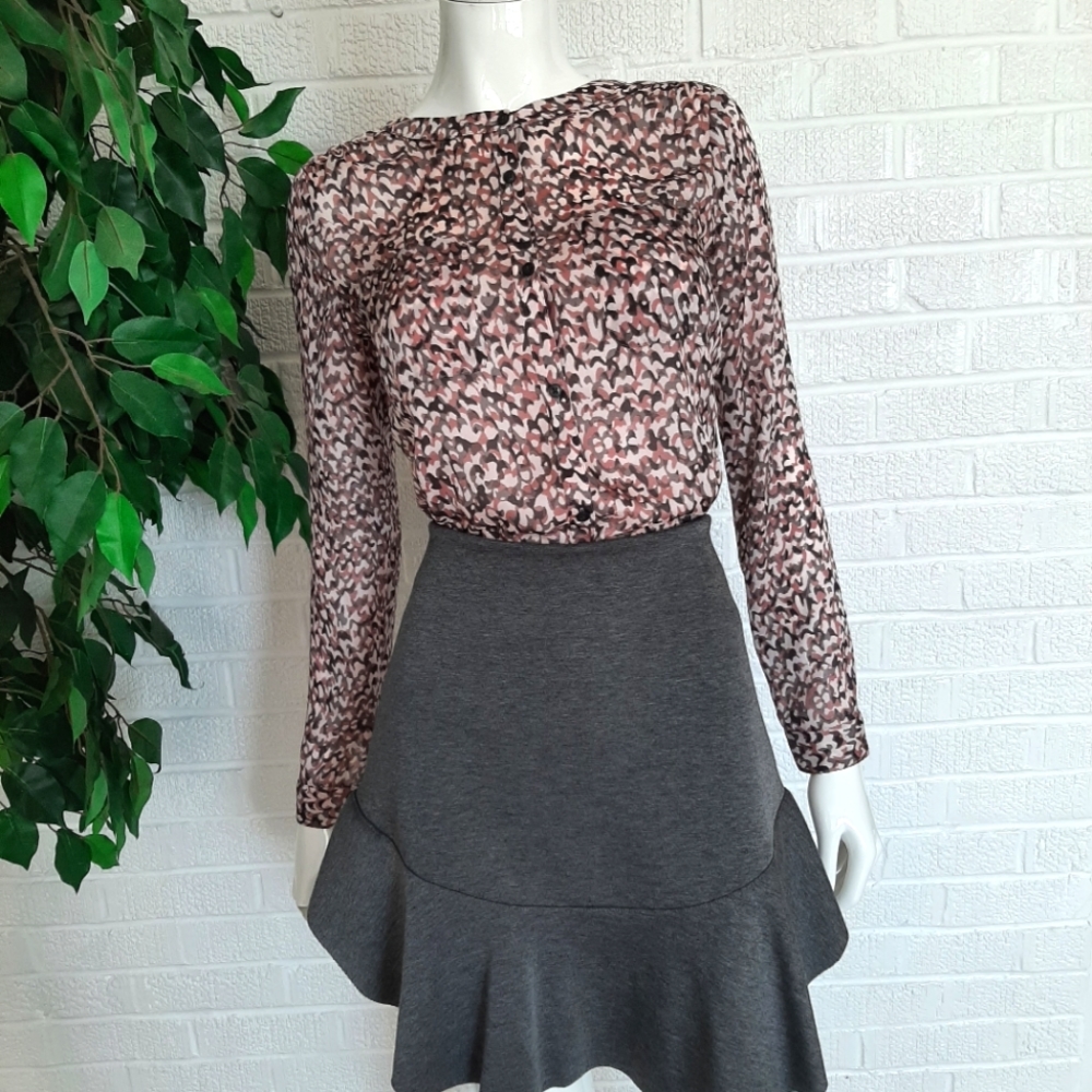 Printed dress shirt